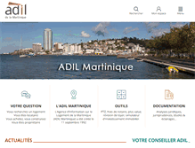 Tablet Screenshot of adilmartinique.org